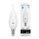 Лампа светодиодная Gauss 34128 E14 8W 4100K матовая Elementary Candle
