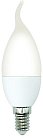 Лампочка светодиодная Volpe LED-CW37-5W/3000K/E14/FR/SLS LED-CW37-SLS