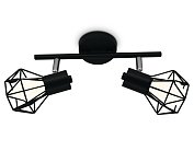 Настенно-потолочный спот Ambrella light TR8621/2 BK/CH