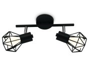 Настенно-потолочный спот Ambrella light TR8621/2 BK/CH