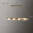 Реечный, рядный светильник MELINDA LONG 4 лампы. Стойка Lampatron 6268-16867