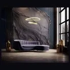 светильник подвесной, LED, 90W, 3000K Wertmark WE459.02.303 Emilia