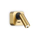 Спот Ideal Lux 260662 BEAN SQUARE AP OTTONE