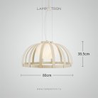 Подвесной светильник SCIRT Размер XL Lampatron scirt-xl 9021-25661