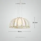 Подвесной светильник SCIRT Размер XL Lampatron scirt-xl 9021-25661