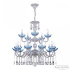 Подвесная люстра Bohemia AL78101/10+5/250/2D A WMN P Aquamarine/M-1H AL7801