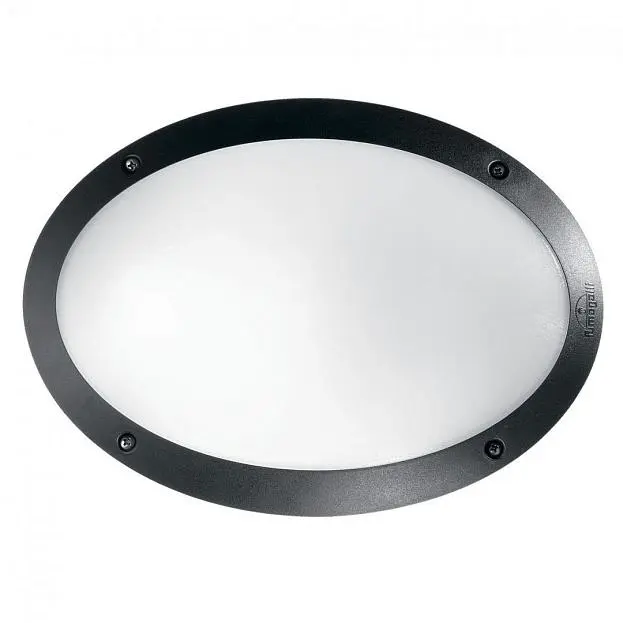 Уличный настенный светильник Ideal Lux 096704 MADDI-1 AP1 NERO Уличный настенный светильник Ideal Lux 096704 MADDI-1 AP1 NERO