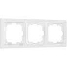Рамка на 3 поста Werkel W0032001 (белый, basic) a051299 Snabb