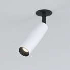 Встраиваемый светильник Elektrostandard 25040/LED белый/черный Diffe a058228