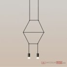 Подвесной Светильник Via Wireflow Polyhedral 2 Lineal Pendant Light 152907-22 ImperiumLoft