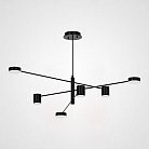 Люстра Motvikt Black 6 189814-26 ImperiumLoft