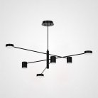 Люстра Motvikt Black 6 189814-26 ImperiumLoft