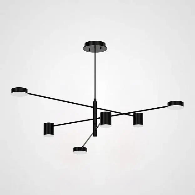 Люстра Motvikt Black 6 189814-26 ImperiumLoft Люстра Motvikt Black 6 189814-26 ImperiumLoft