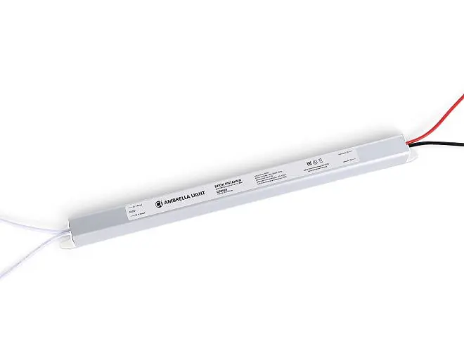 Блок питания ультратонкий для светодиодной ленты Ambrella light GS8623 Блок питания ультратонкий для светодиодной ленты Ambrella light GS8623