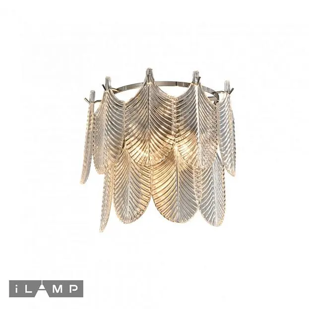 Настенный светильник iLamp Oro W2544-2 Nickel Настенный светильник iLamp Oro W2544-2 Nickel