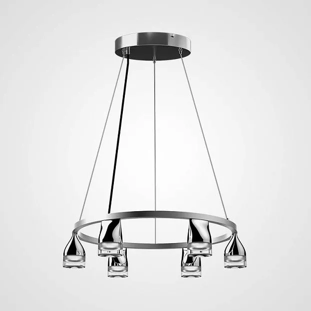 Подвесная люстра ALERT Хром ImperiumLoft 178647-26 ALERT01