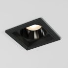 Встраиваемый светодиодный светильник 10W 4000K чёрный Elektrostandard 25085/LED Quadro a063677