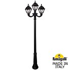 Садово-парковый фонарь FUMAGALLI RICU/OFIR/CEFA 2L+1 U23.157.R21.AXE27 Черный