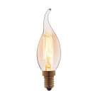 Лампа накаливания Loft IT 3540-GL E14 40W прозрачная Edison Bulb