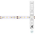 Светодиодная лента 24V 9,6W/m 4000К 5м Arte Lamp AQUA A2412008-05-4K TAPE