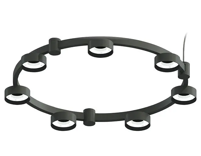 Корпус светильника подвесной для насадок D85 Ambrella light C9238/7 Techno Ring Корпус светильника подвесной для насадок D85 Ambrella light C9238/7 Techno Ring