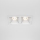 Встраиваемый светильник Maytoni Technical DL043-02-10W3K-SQ-W Alfa LED