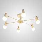 Потолочная люстра ROTARY L6 White ImperiumLoft 205625-23 rotary01