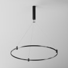 Подвесной набор с основанием под блок питания для круглого шинопровода Technical Maytoni TRA154SW-BB-R-B Flarity