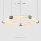 Кольцевые люстры и светильники PENTUM Размер L Lampatron 8176-22377