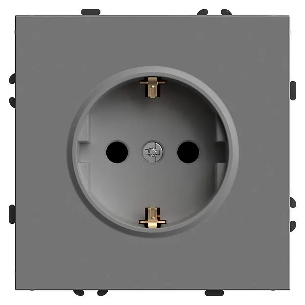 Розетка 1-местная STEKKER 49958 RST16-5110-10