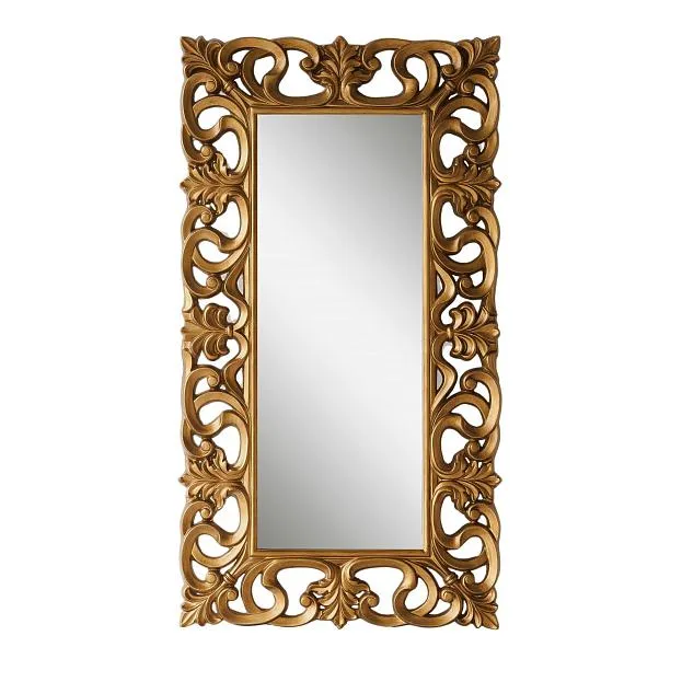 Зеркало классическое Lumina Deco FM PU460 GD