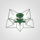 Потолочная Люстра Green ImperiumLoft  178357-26 Asteri01