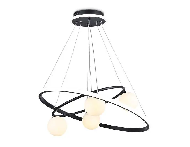 Подвесной светодиодный светильник со сменной лампой и с пультом управления Ambrella light FL66323 Подвесной светодиодный светильник со сменной лампой и с пультом управления Ambrella light FL66323