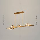 Реечный, рядный светильник ADONICA LONG Модель A (10 ламп). Lampatron adonica-long-a10 3762-9359