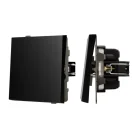 Механизм выключателя одноклавишный проходной SWT-TENDO-MKP1-PL-BK (230V, 10A) Arlight 054041