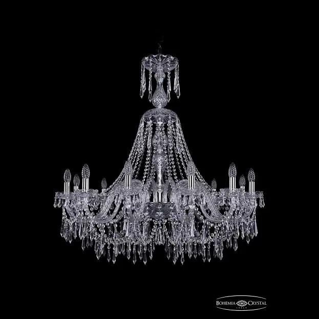 Люстра хрустальная Bohemia 1403/12/360/XL-100 Ni Люстра хрустальная Bohemia 1403/12/360/XL-100 Ni
