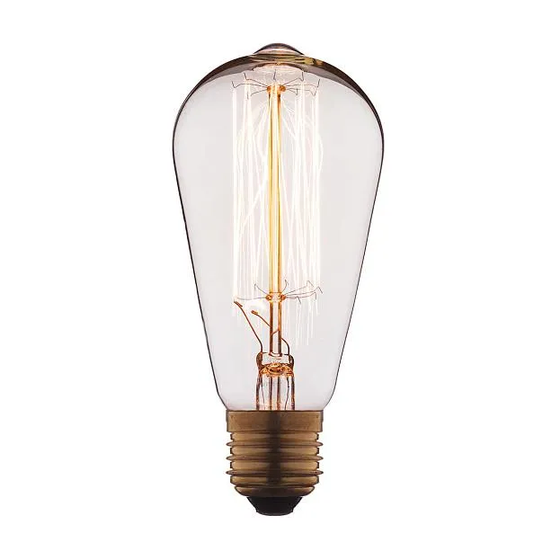 Лампа накаливания Loft It 1007 E27 40W колба прозрачная Edison Bulb