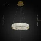 Кольцевые люстры и светильники BELLA ONE Размер S Lampatron bella-one-s 6331-17025