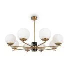 Люстра на штанге Freya FR5230PL-08BS Marble