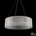 Люстра светодиодная хрустальная APL LED SH02.73.A.Ni.4000 Sicilia