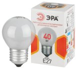 Лампочка накаливания ЭРА P-40-E27-230-FR