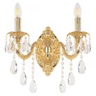 Бра с хрустальными подвесками Bohemia Ivele Crystal AL7901B10/2/175 B G