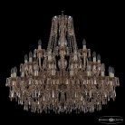 Люстра хрустальная Bohemia Ivele Crystal  1403/20+10+5/400 G M721