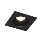 Встраиваемый светодиодный светильник LeDron LEVEL SQ Black TRIAC 4000K