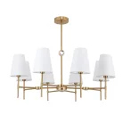 Люстра на штанге Arte Lamp A4104LM-8PB DANIELLA