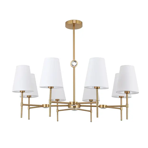 Люстра на штанге Arte Lamp A4104LM-8PB DANIELLA