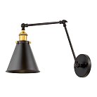 Бра Lumina Deco LDW B007-2 BK Rubi