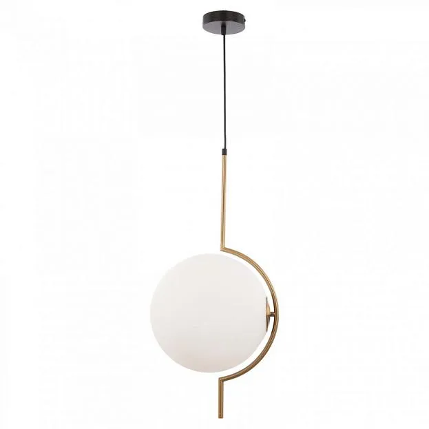 Подвесной светильник Arte Perfetto Luce APL2233967MDM/1L BRO BRO+WH Подвесной светильник Arte Perfetto Luce APL2233967MDM/1L BRO BRO+WH