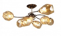 Потолочная люстра Imex MD.4249-8-S-COFFEE+FGD