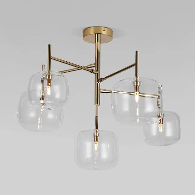 Потолочная люстра Eurosvet 70128/5 золото Jar a056921